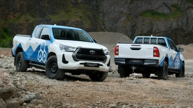 Toyota giới thiệu mẫu bán tải chạy bằng hydro